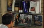 Vários livros sobre as histórias dos presidentes americanos, na loja do parque 'Natural Bridge', na Virginia, nos Estados Unidos